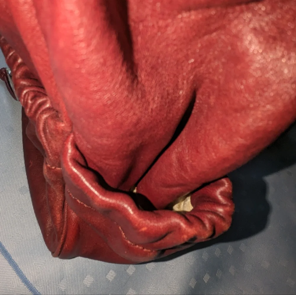 Michael Kors Merlot hobo shoulder bag
